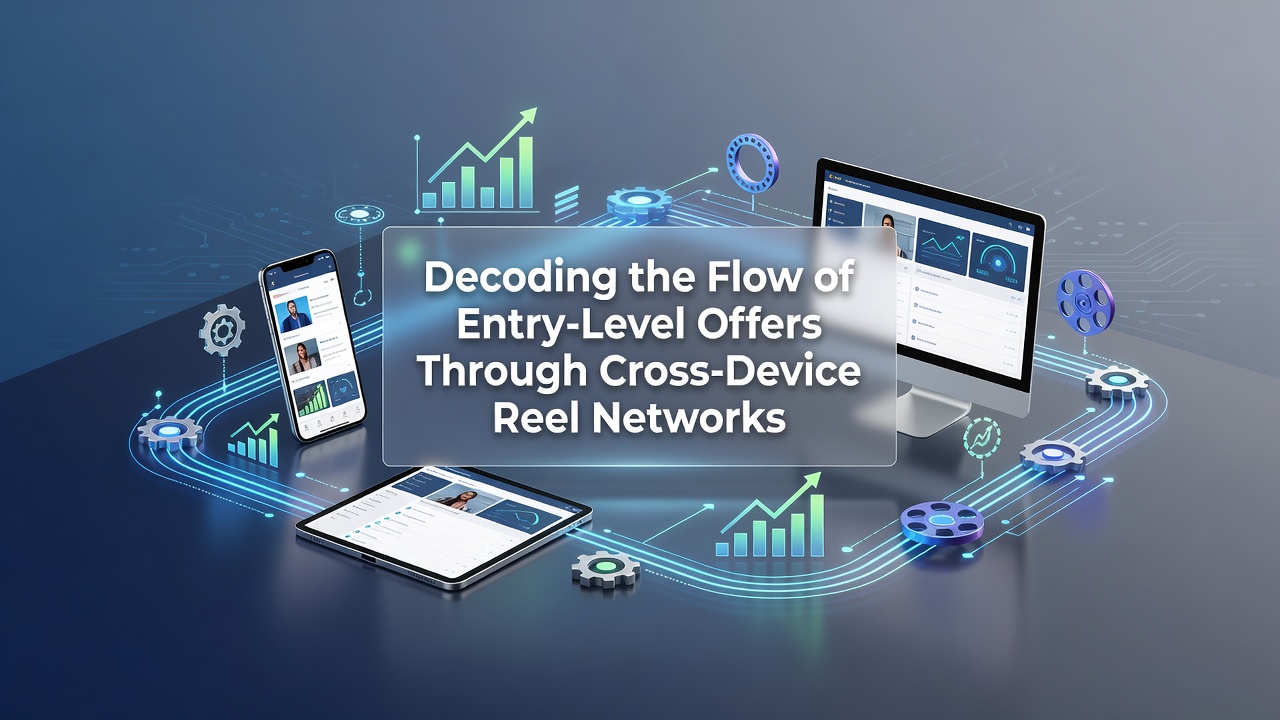 Diagram of offer activation triggers moving between mobile and desktop reel interfaces